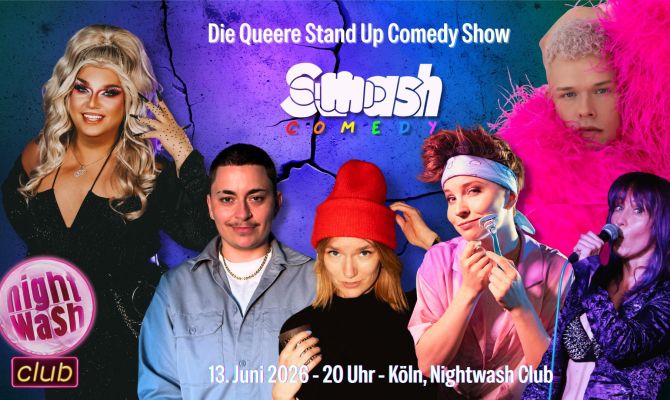 SMASH COMEDY – DIE PRIDE EDITION IM NIGHTWASH CLUB!