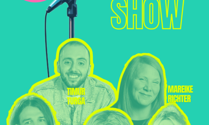 Stand-Up Comedy Mixshow mit Pam Pengco, Timur Turga, Mareike Richter, Marlena Schönfeld und David Kebekus
